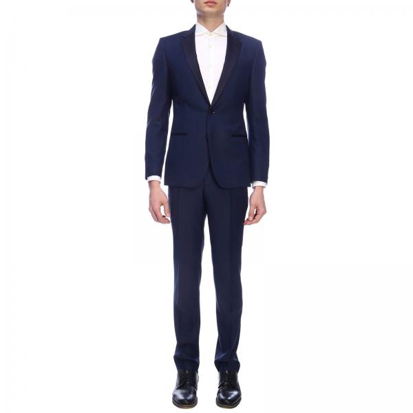 Hugo Boss Outlet: suit for man - Blue | Hugo Boss suit 191E110196559 ...