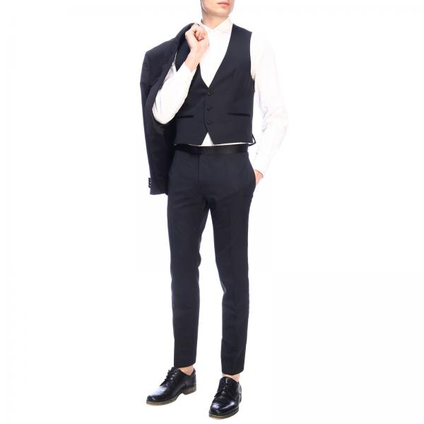 Hugo Boss Outlet Suit men Suit Hugo Boss Men Black Suit Hugo Boss