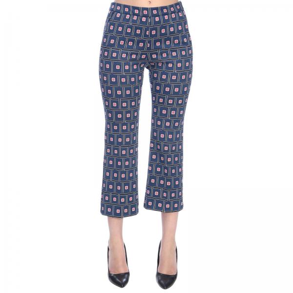 Maliparmi Outlet: pants for woman - Blue | Maliparmi pants JH7144 80005 ...