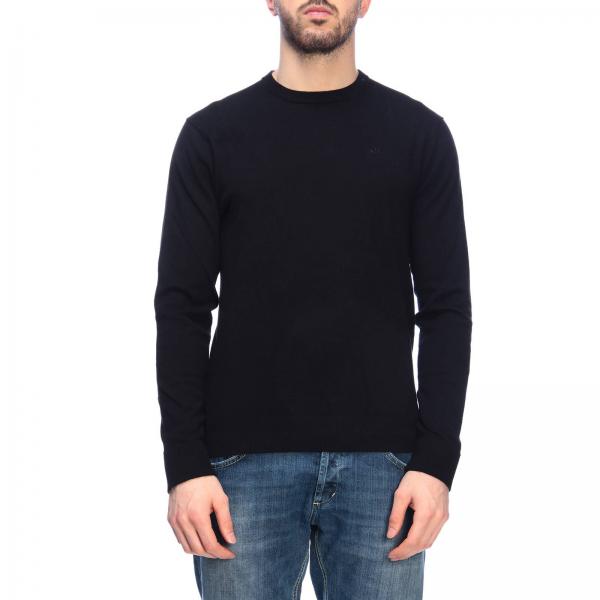 Armani Exchange Outlet: sweater for man - Black | Armani Exchange ...