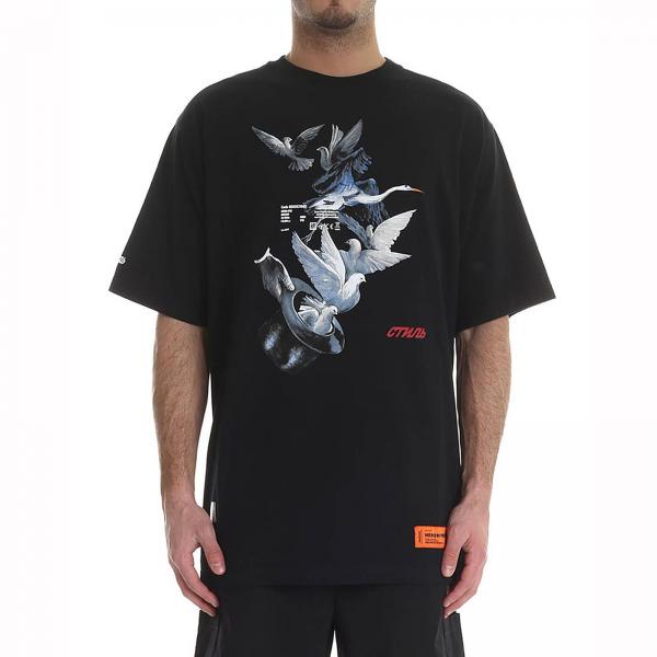 Heron Preston Outlet: T-shirt men | T-Shirt Heron Preston Men Black | T ...