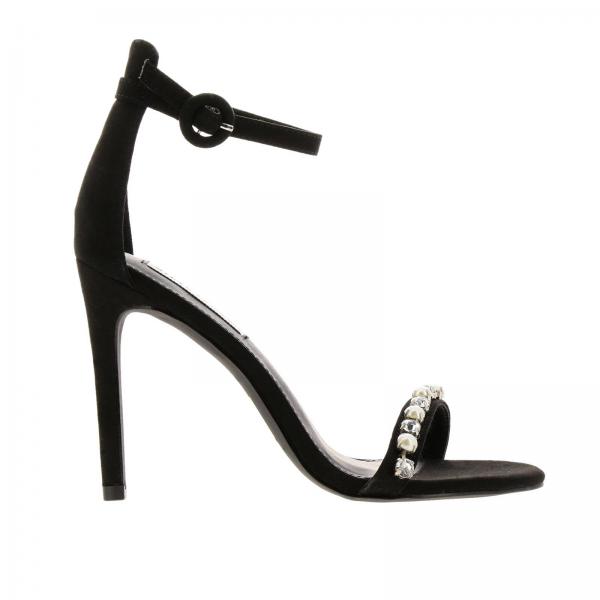 Steve Madden Outlet: heeled sandals for woman - Black | Steve Madden ...