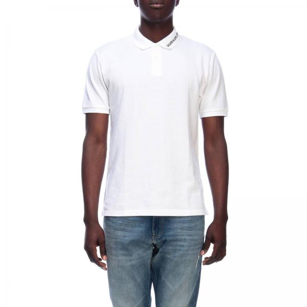 Calvin Klein Jeans Outlet: polo shirt for man - White | Calvin Klein ...