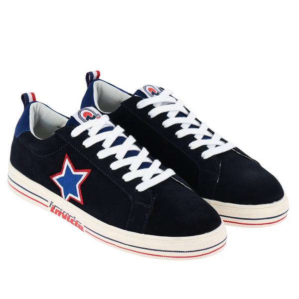 Stelle Stringata In Invicta Con Running Sneakers Camoscio bygYf6v7
