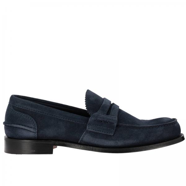 CHURCH'S: loafers for man - Blue | Church's loafers EDB003 9VE online ...