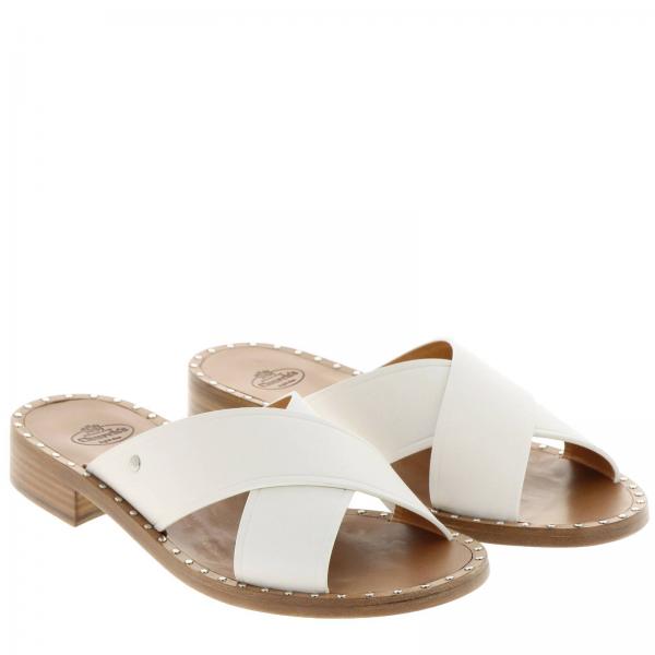 CHURCH'S: Shoes women - White | Flat Sandals Church's DX0008 9FG GIGLIO.COM