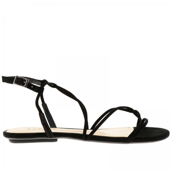 Schutz Outlet: flat sandals for woman - Black | Schutz flat sandals ...
