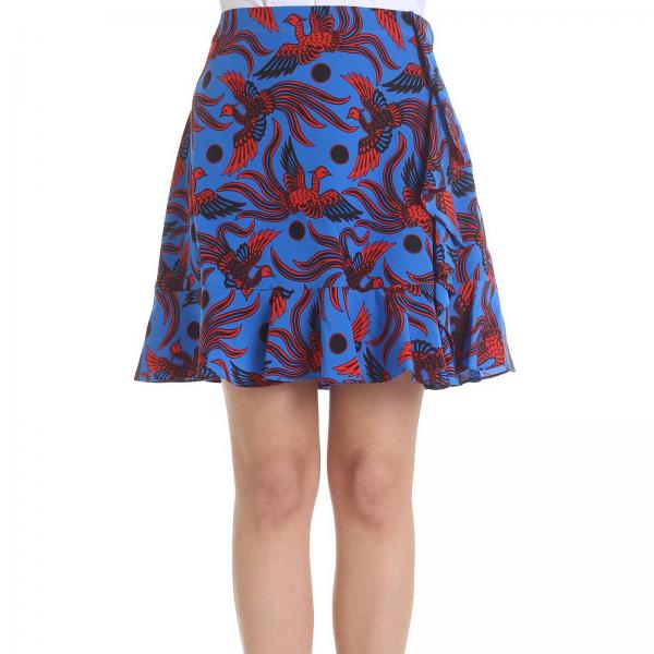 Kenzo Outlet: Skirt women - Blue | Skirt Kenzo F952JU094525 GIGLIO.COM