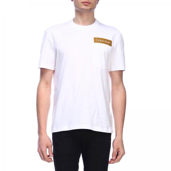 Calvin Klein Outlet: T-shirt men | T-Shirt Calvin Klein Men White | T ...