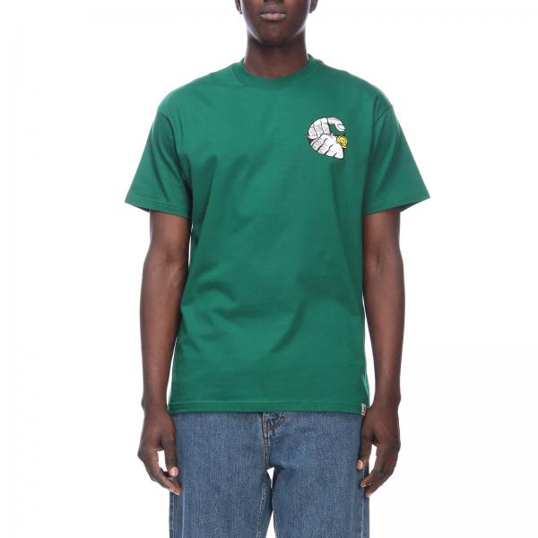 Carhartt Outlet: T-shirt men | T-Shirt Carhartt Men Forest Green | T ...