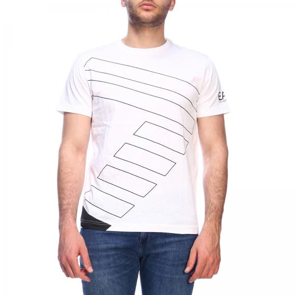 Ea7 Outlet: T-shirt men - White | T-Shirt Ea7 3GPT19 PJV5Z GIGLIO.COM