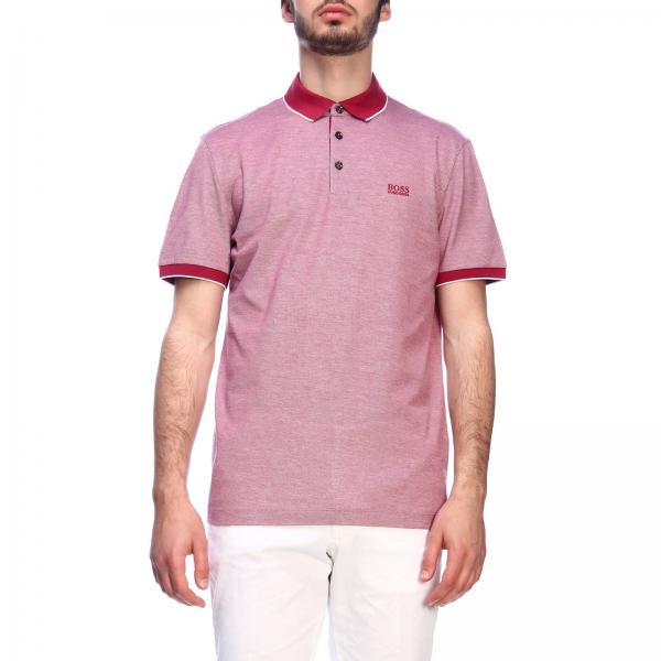 men plum shirt