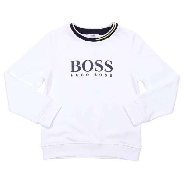 boss white jumper