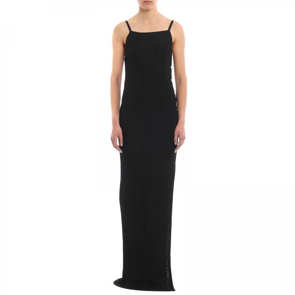 Balmain Outlet: Dress women - Black | Dress Balmain RF16411J066 GIGLIO.COM