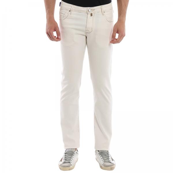 Jacob Cohen Outlet: Jeans men | Jeans Jacob Cohen Men White | Jeans ...