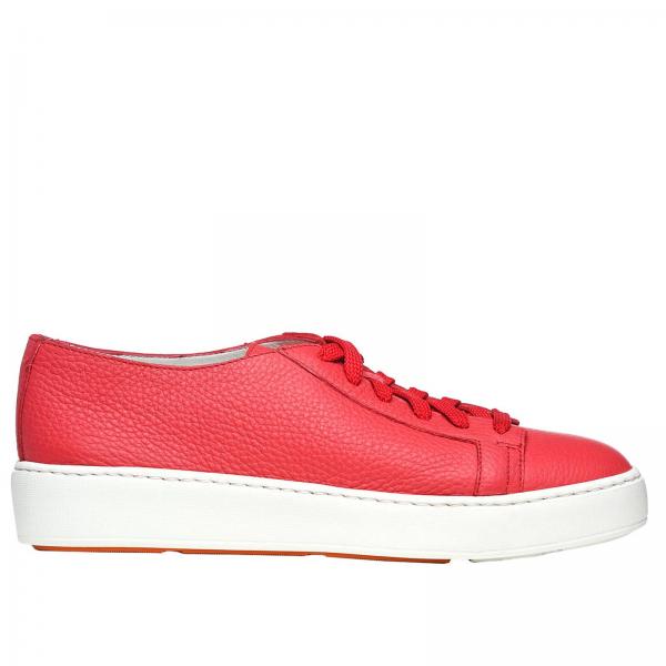 Santoni Club Outlet: Sneakers women | Sneakers Santoni Club Women Red ...