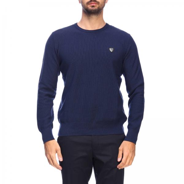 Ea7 Outlet: Sweater men - Navy | Sweater Ea7 3GPMZ3 PM02Z GIGLIO.COM
