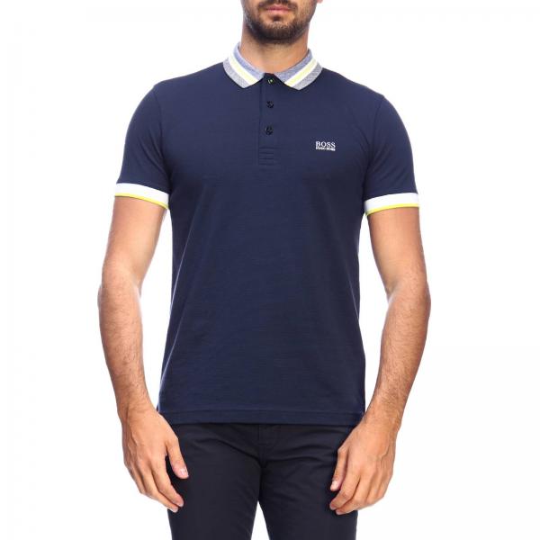 Hugo Boss Outlet: T-shirt men - Navy | T-Shirt Hugo Boss 310188958 ...