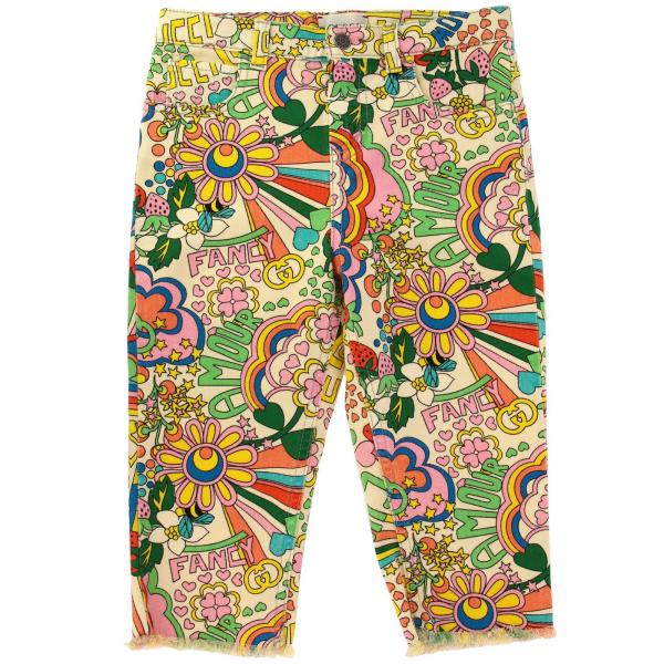 GUCCI: Pants kids - Beige | Pants Gucci 552352 XDAGM GIGLIO.COM