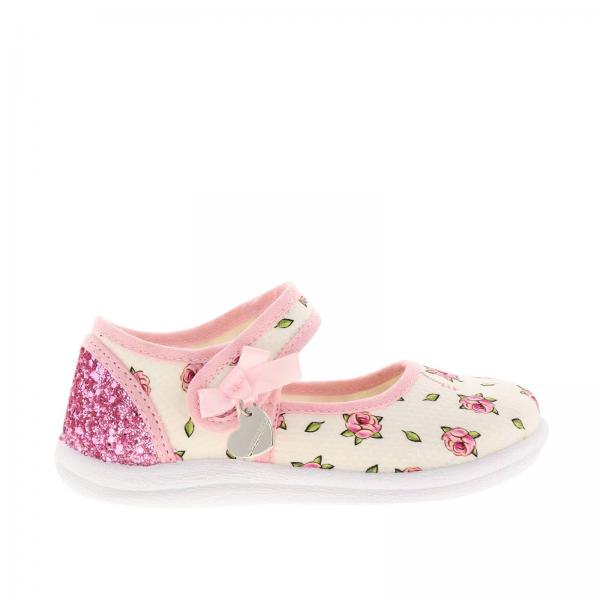 Monnalisa Outlet: shoes for girls - White | Monnalisa shoes 833025 3634 ...
