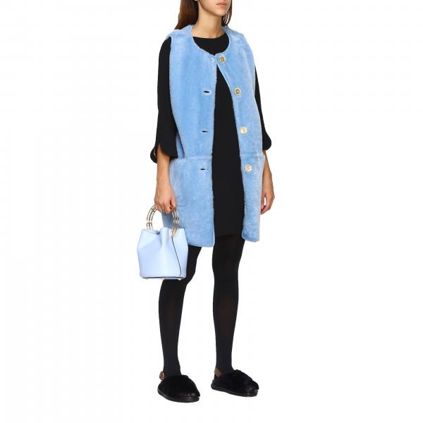 Pelle Liscia Metallo In Tote Pannier Con Borse Donna Scmpu09t24lv589 MarniBorsa Rigido Manico f7vb6yIYg