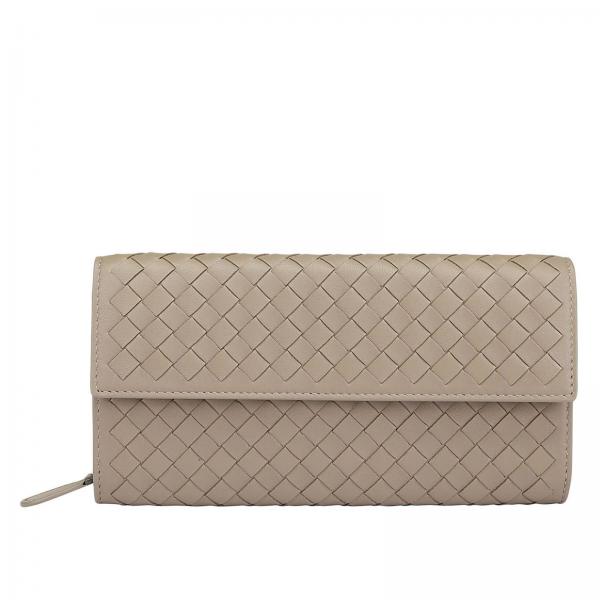 Bottega Veneta Outlet Wallet In Woven Leather Wallet Bottega Veneta