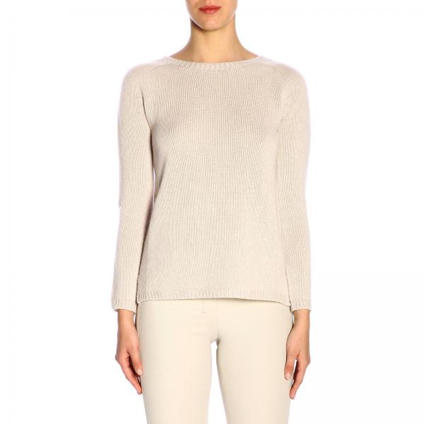 S Max Mara Outlet: Sweater women | Sweater S Max Mara Women Ecru ...