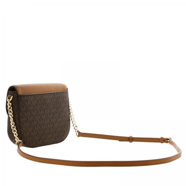 Stampa MarroneHalf Michael Con 32s8gf5c0b Donna Pelle All Mk Kors Dome Borsa Mini Over Patta Korsin qVGMpSzU