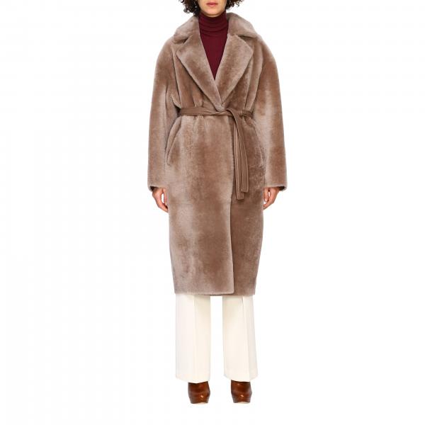 Blancha Outlet: Jacket women - Grey | Fur Coats Blancha 1900731045 ...