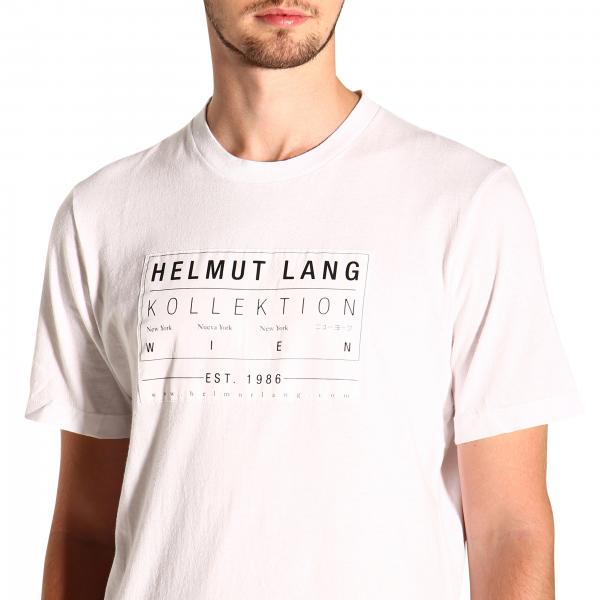 LangA Uomo Con J04hm513 Maniche Helmut Logo Corte shirt T l3TcFJK1