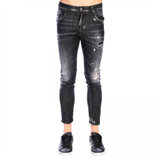 black dsquared jeans mens