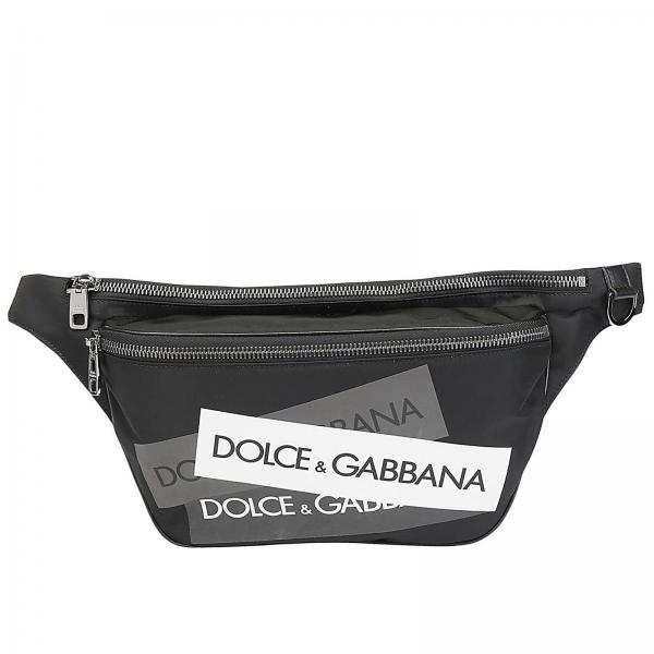 Dolce & Gabbana Outlet: belt bag with print and double zip | Shoulder ...