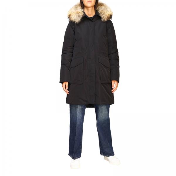 Woolrich Outlet: jacket for woman - Black | Woolrich jacket WWCPS2790 ...