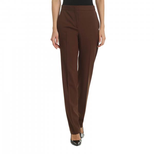 Alberta Ferretti Outlet: pants for woman - Brown | Alberta Ferretti ...