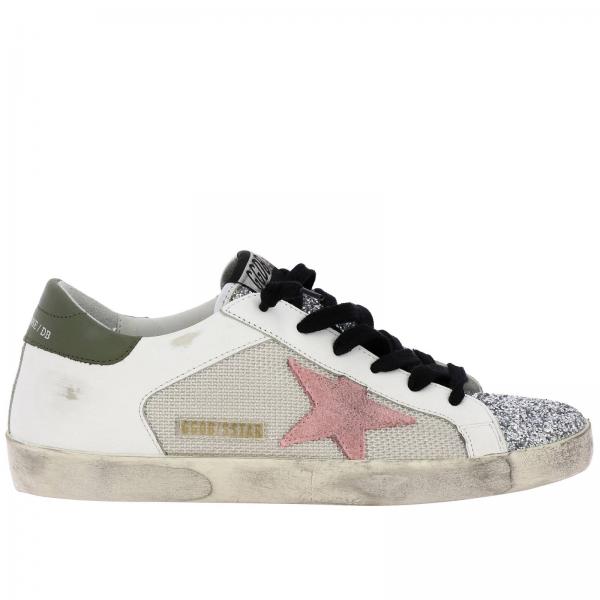 golden goose cowhide sneakers