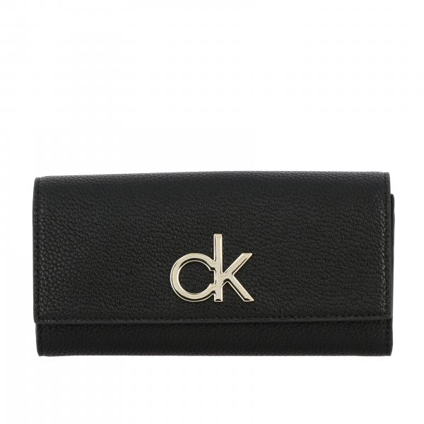 Calvin Kleinアウトレット：財布 レディース - ブラック | GIGLIO.COMオンラインのCalvin Klein 財布