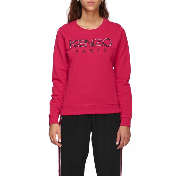 Kenzo Outlet: sweatshirt for woman - Cherry | Kenzo sweatshirt ...
