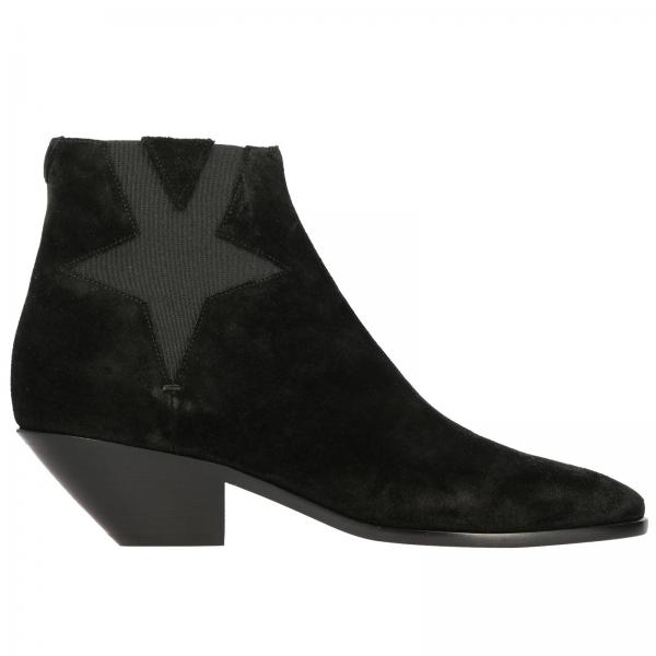 yves saint laurent suede ankle boots