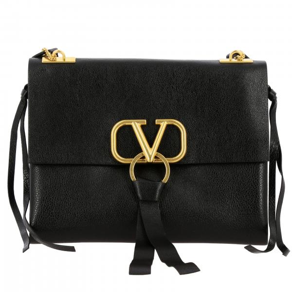 VALENTINO GARAVANI: shoulder bag for woman - Black | Valentino Garavani ...