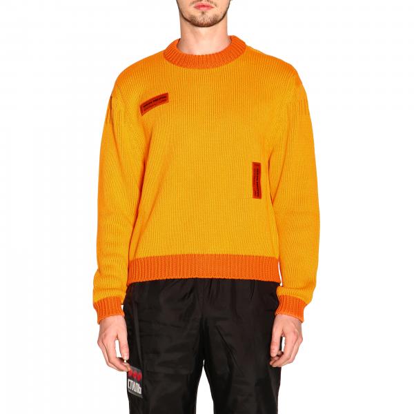 Heron Preston Outlet: Sweater men - Orange | Sweater Heron Preston ...