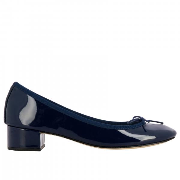 Repetto Outlet: Ballet flats women - Blue | Ballet Flats Repetto V511 ...