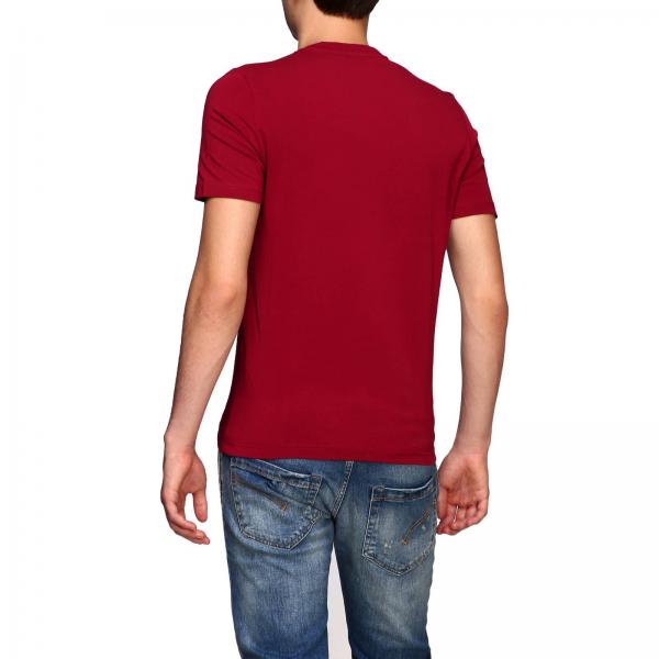 T MoschinoA E1811 Con Maxi Stampa M47312q shirt Maniche Corte Uomo Love srdhQt