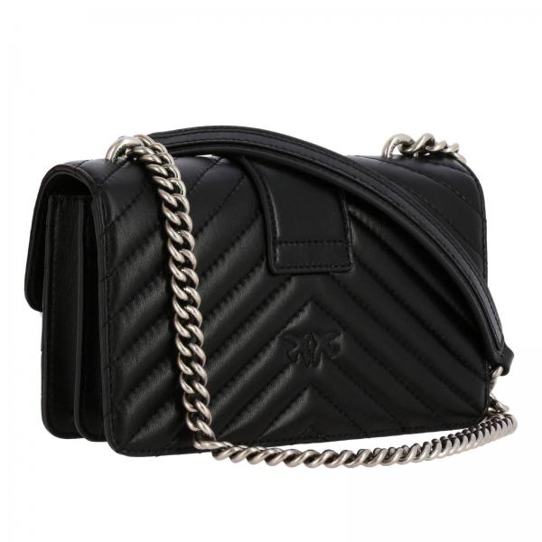 pinko love mini crossbody bag