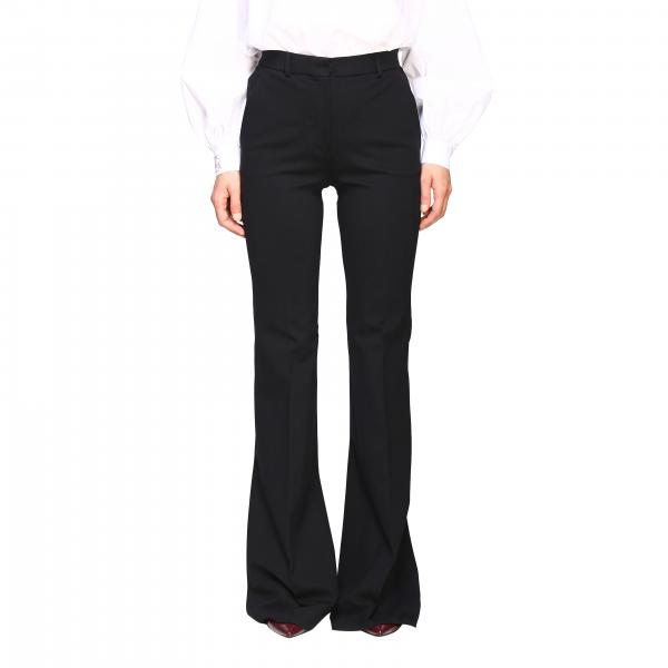 Alberta Ferretti Outlet: Classic high waisted trousers - Black ...