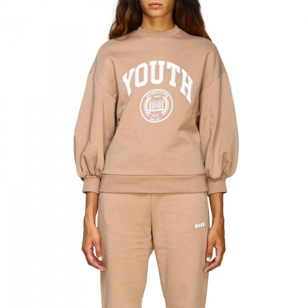 beige sweatshirt women