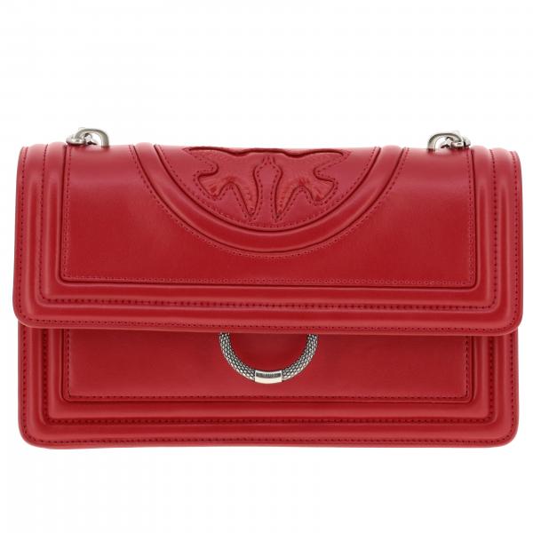 red pinko bag