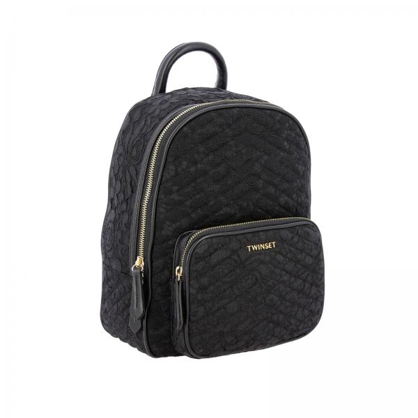Zaino Set Donna Twin Set Donna NeroTa7192 Donna Zaino Zaino Twin Twin NeroTa7192 N08wvmn