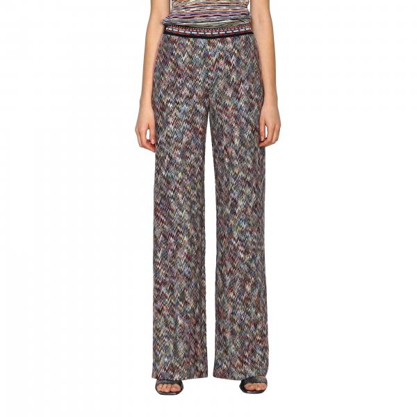 Missoni Outlet: pants for woman - Multicolor | Missoni pants MDI00123 ...
