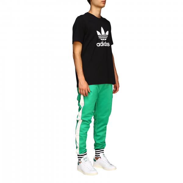 Stampa Con shirt Cw0709 Adidas Maniche Maxi NeroA Logo Originals Uomo Corte T thCrsxQd