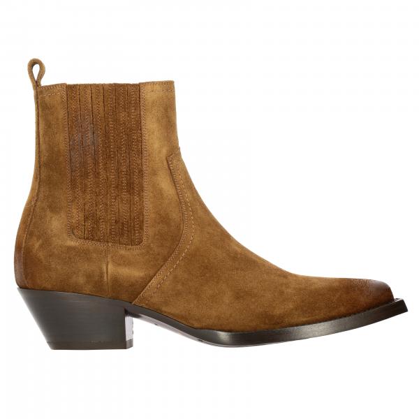 saint laurent crocodile boots